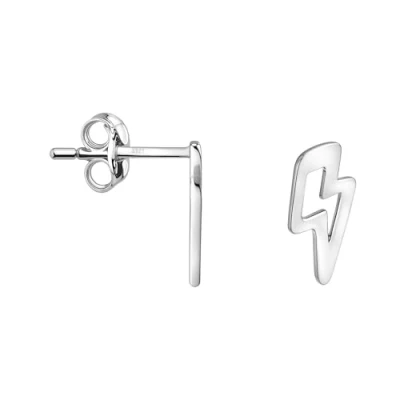 Image of SOFIA MILANI Women&#039;s Earrings 925 Silver Lightning Stud Earring E1444
