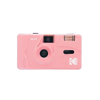 Image of Kodak M35 35mm Reusable Film Camera Pink Iconic Retro Lomo