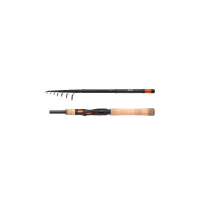 Image of SHIMANO STC AX Mini Tele Spinning, 1.80 m, 3 14 g, 10 Pieces, Telescopic Travel Fishing Rod