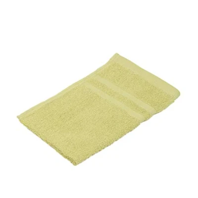 Image of Gözze Set of 4 Guest Towels, Soft and Absorbent, 100% Cotton, 30 x cm Lime