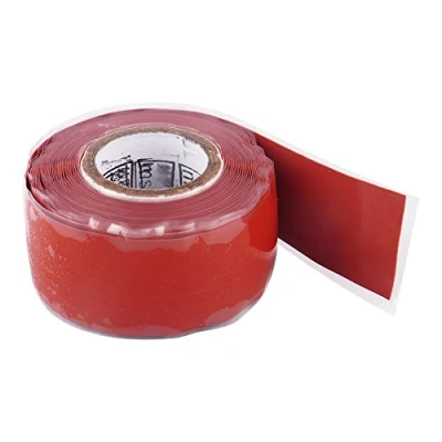 Image of High pressure waterproof rubber self adhesive tape 25mm*3M (red), Electrical Accessories