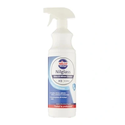 Image of Nilco Professional Nilglass H3 Glass and Mirror Cleaner, 1 L