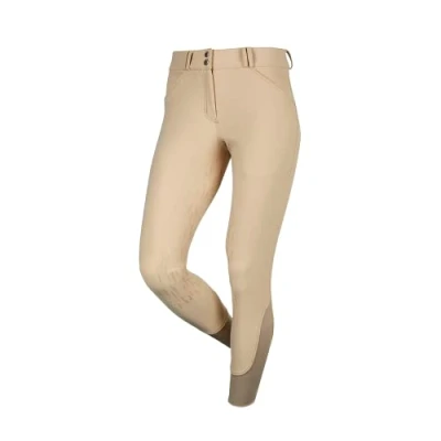 Image of LeMieux Drytex Waterproof Jodhpurs for Women Equestrian Riding Tights Full Seat Ladies Horseback Gear (Beige/UK08)