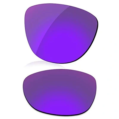 Image of LenzReborn Polarized Lens Replacement for Oakley Frogskins OO9013 Sunglass Grape Violet Mirrored
