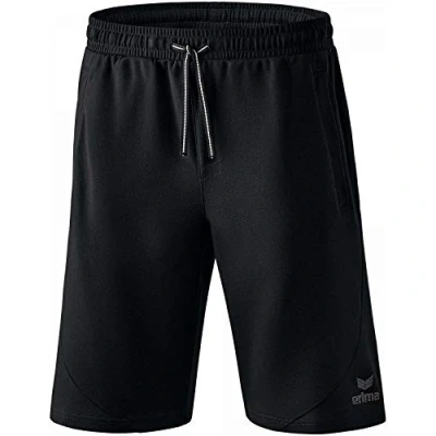 Image of Erima Kids Essential Team Sweat Shorts, Black, 140