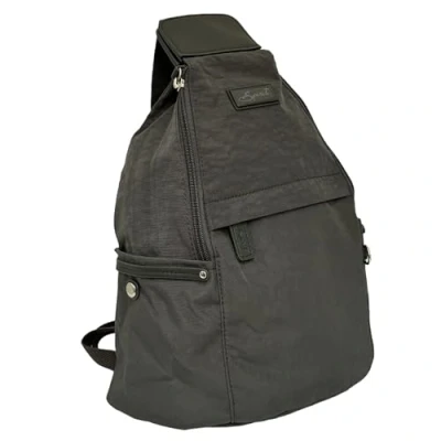 Image of Spirit Nylon Waterproof Backpack Lightweight Rucksack with Multiple Pockets and Adjustable Straps Travel Holiday Backpack, Dark Grey
