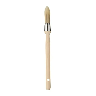 Image of ProDec 15mm Trade Professional Pointed Synthetic Sash Brush Ideal for Precise Painting of Windows, Architraves and Other Curved, Moulded or Profiled Surfaces with Gloss Satin Paints