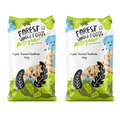Image of Forest Whole Foods Organic Roasted Hazelnuts (500g)