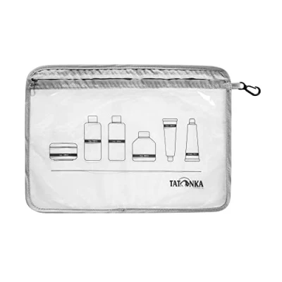 Image of Tatonka Unisex Adult&#039;s Zip Flight Bag, Gray, A4 (30,5 x 22 cm)