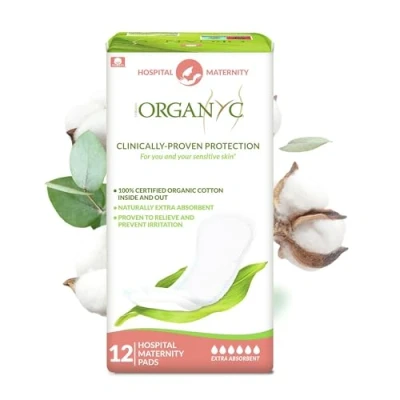 Image of Organyc Organic Cotton Maternity pads 12