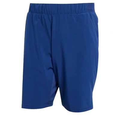 Image of adidas Male Club Tennis Climacool Stretch Woven Shorts, L 7 inch Dark Blue