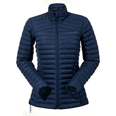 Image of Berghaus Women&#039;s Nula Synthetic Insulation Padded Warm Jacket Durable Design Water Resistant Puffer Jacket, Dusk, 14
