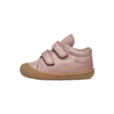 Image of Naturino Cocoon VL Leather First Steps Shoes Pink 21