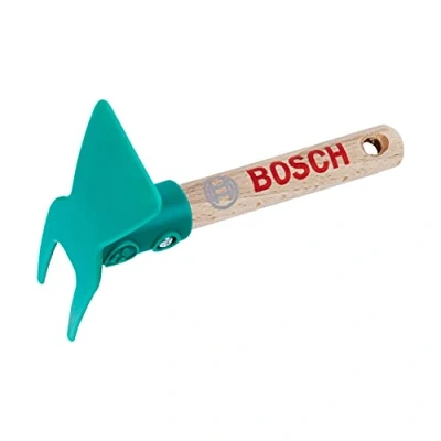 Image of Theo Klein 2790 Bosch hoe, short I Robust children&#039;s garden hoe Stable wooden handle Dimensions: 13.5 cm x 10.5 4.5 Toys for children aged 3 and over