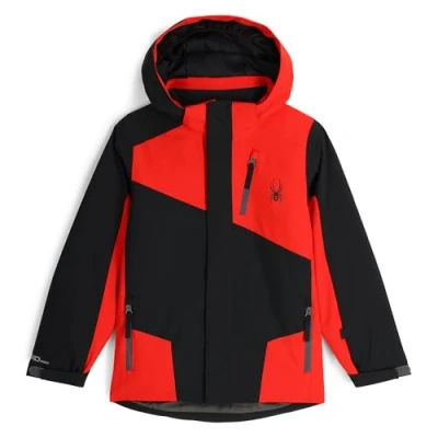 Image of Spyder Boy&#039;s Turner Jacket, Black, 140