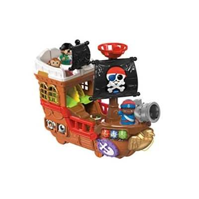 Image of VTech Toot Friends Kingdom Pirate Ship Baby Interactive Toy for Imaginative Play 1, 2, 3+ Year Old Boys and Girls
