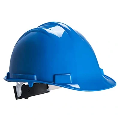 Image of Portwest PW50 Light Adjustable Expertbase Safety Helmet Royal Blue