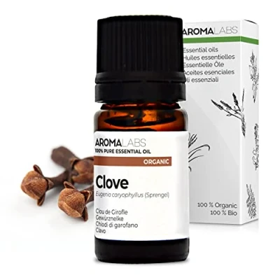 Image of BIO Clove Essential Oil 5mL 100% Pure, Natural, Chemotyped and AB Certified AROMA LABS (French Brand)