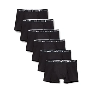 Image of DIM Men&#039;s 3D Flex Air Breathability &amp; Freedom of Movement x4 Boxer, Steel Blue/White, XL