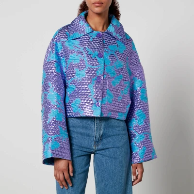 Image of Baum und Pferdgarten Bebeth Cropped Brocade Jacket EU 34/UK 6