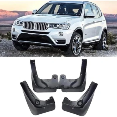 Image of Car Mud Flaps,Compatible with BMW X3 F25 2014 2017, Flap Mudguard