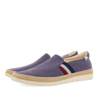 Image of GIOSEPPO Men&#039;s wimer Espadrille Wedge Sandal, Navy, 6.5 UK