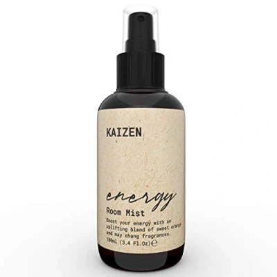 Image of KAIZEN Energy Room Spray Natural Mist with Essential Oils for Relaxation Freshener a Calming Atmosphere Aromatherapy Home, 100ml