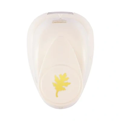 Image of Vaessen Creative Craft Paper Punch Oak Leaf 1,1 x 1,5 cm Circle Cutter for Crafting and Card Making