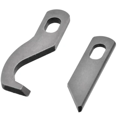 Image of Set of TF 122/TF 123 Blades Compatible with Alfa, Singer, Brother and Astralux Overlock Machines