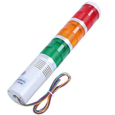 Image of Reapyyt AC/DC 24V Red Green Yellow LED Lamp Industrial Tower Signal Light