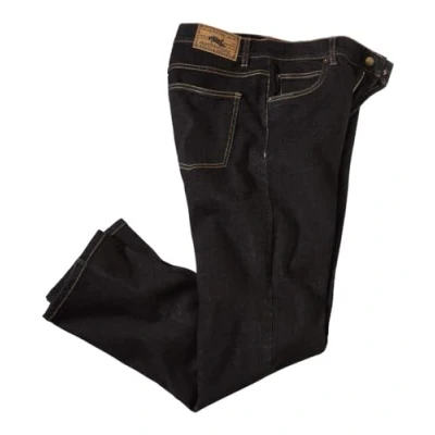 Image of ATLAS FOR MEN Black Stretch Jeans W40