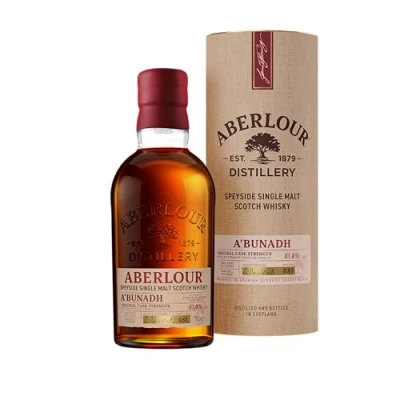 Image of Aberlour A&#039;Bunadh Single Malt Scotch Whisky, 70 cl with Gift Box