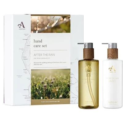 Image of Arran After The Rain Hand Care Gift Set with Sandalwood, Lime &amp; Rose