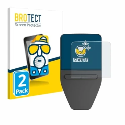 Image of brotect Screen Protector Anti Glare compatible with Trezor Safe 3 (2 Pack) Matte, Fingerprint Protection Film