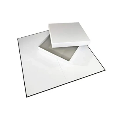 Image of Blank Game Board &amp; Box (50.8 cm x 50.8 Board) Create Your Own Game, DIY Family Games