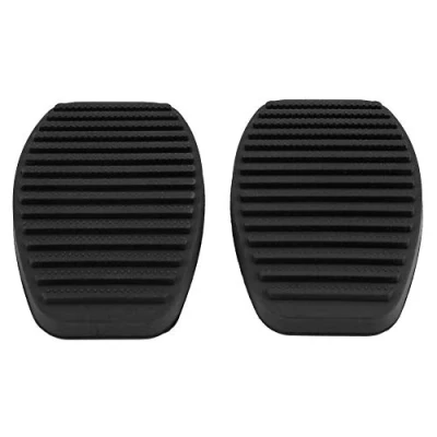 Image of Pedalbelag Punto 2Pcs Brake Clutch Pedal Pads Auto Rubber Pad For Doblo Albea Palio Fiorino 4170605 71736224 51778057 7568442