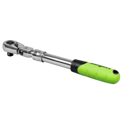 Image of Siegen Extendable Flexi Head Ratchet Wrench 1/2in Square Drive