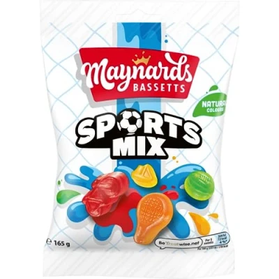 Image of Maynards Bassetts Sports Mixture Sweets Bag, 165g