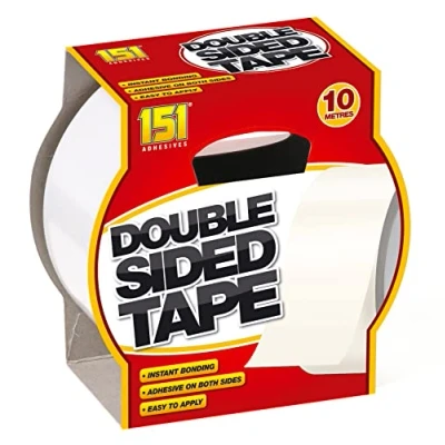 Image of 151 Products Limited 10 Metres Double Sided Tape Strong and Reliable