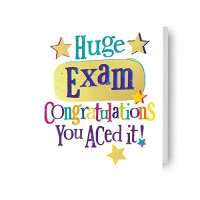Image of Brightside &#039;Huge Exam Congratulations You Aced It&#039; Card