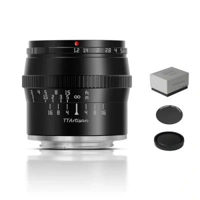 Image of TTArtisan 50mm F1.2 APS C Manual Focus Lens MFT Olympus/Lumix Mount Cameras M43 Like EPM1 EPM2 EPL1 EPL2 EPL3 EPL5 EPL6 EPL7 EPL8 EPL9 E P1 P2 P3 P5 P6 M1 M5 M10 M10II M10III Pen F