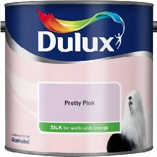 Image of Dulux Silk 2.5L Pretty Pink