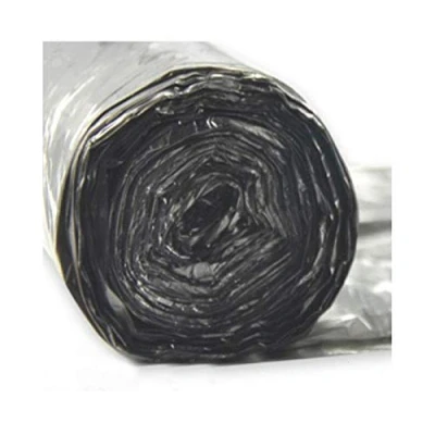Image of Brussels08 50Pcs/Roll Eco Friendly Disposable Garbage Bags Waste Bin Trash Cans Liners Wastebaskets Strong Car Plastic Bag for Kitchen, Office, Home, Bathroom Black