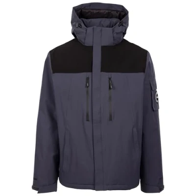 Image of DLX Mens Padded Jacket Waterproof and adjustable with 2 Zip Pockets Jenkins