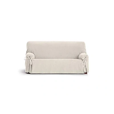 Image of Eysa Waterproof and Breathable Sofa Cover, 65% polyester 35% cotton, Ecru, 180 230 cm