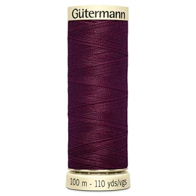 Image of Gutermann All Purpose General Sewing Polyester Sew Thread for Machines and Hand 100m Reel Colour 108 1 x Spool