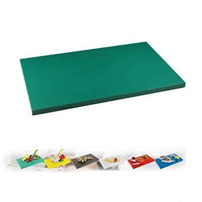 Image of Plastic Chopping Board, Gastro in (XL or XXL) (Green, (XXL) 60 x 40 2 cm)