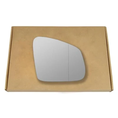 Image of Less4spares side View Replacement Wing Mirror Glass Compatible with Smart Fortwo Forfour 2014 2023 Blind Spot Right Driver off RHS O/S