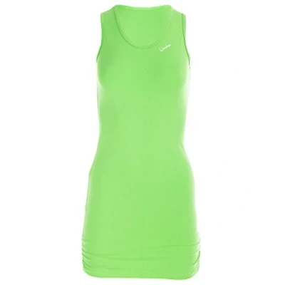 Image of Wins Shape Women&#039;s Fitness Leisure WTR15 with Side Ruched Slim Style Longtop, Apple Green, M