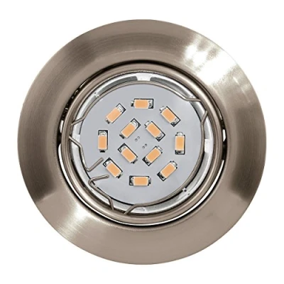 Image of Eglo Lighting Peneto Recessed Downlight Satin Nickel 3 Pack EG94408
